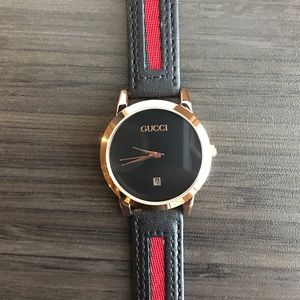 Gucci Black Scrap Watch (GG)